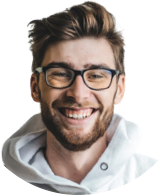 Happy front-end developer avatar