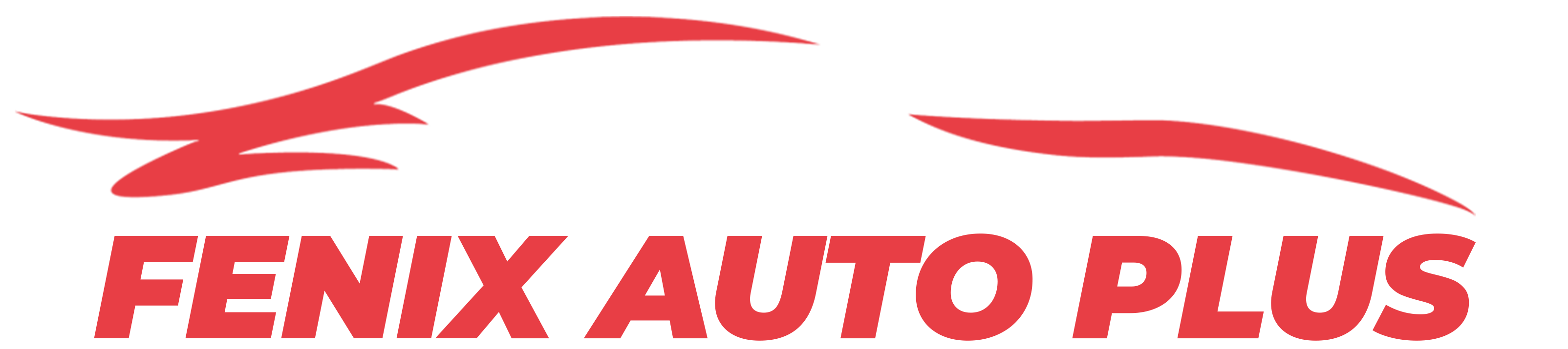 Логотип компанії Fenix Auto Plus, що спеціалізується на ремонті та обслуговуванні автомобілів, включаючи відновлення авто після ДТП